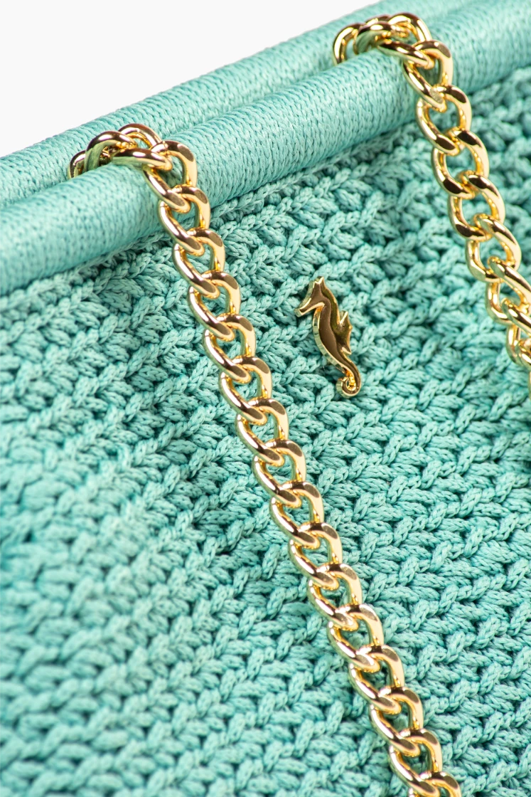 TURQUOISE CLUTCH
