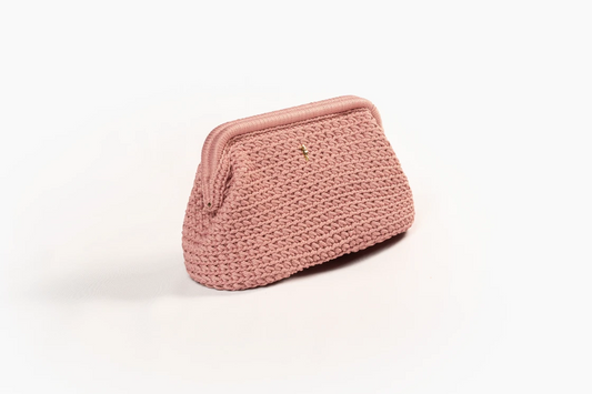 MUTED CLAY PINK CLUTCH