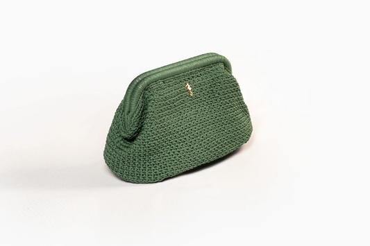 ELM GREEN CLUTCH