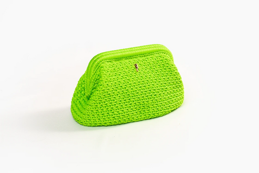 NEON GREEN CLUTCH