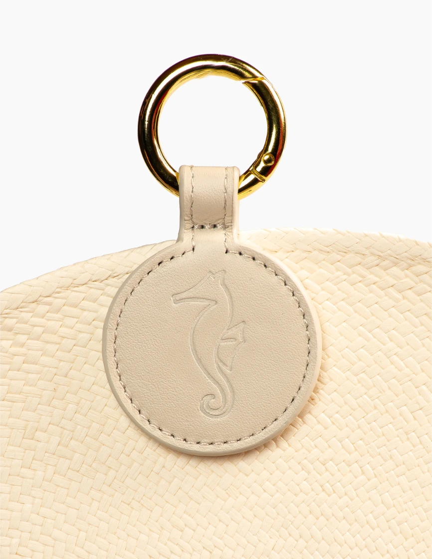 IVORY HAT CLIP